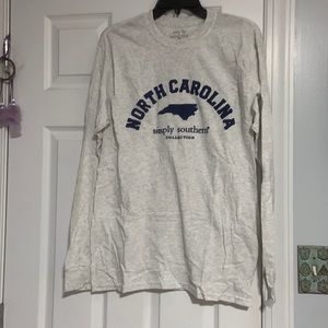 gray simply southern shirt